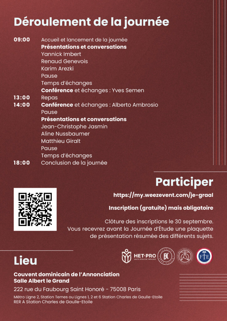 Programme Journée d’Étude Vêtement et Identités