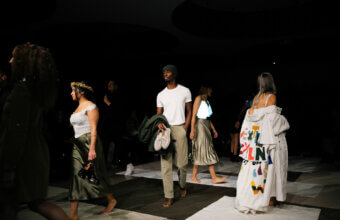 Défilé imagoDei événement échographie de la mode